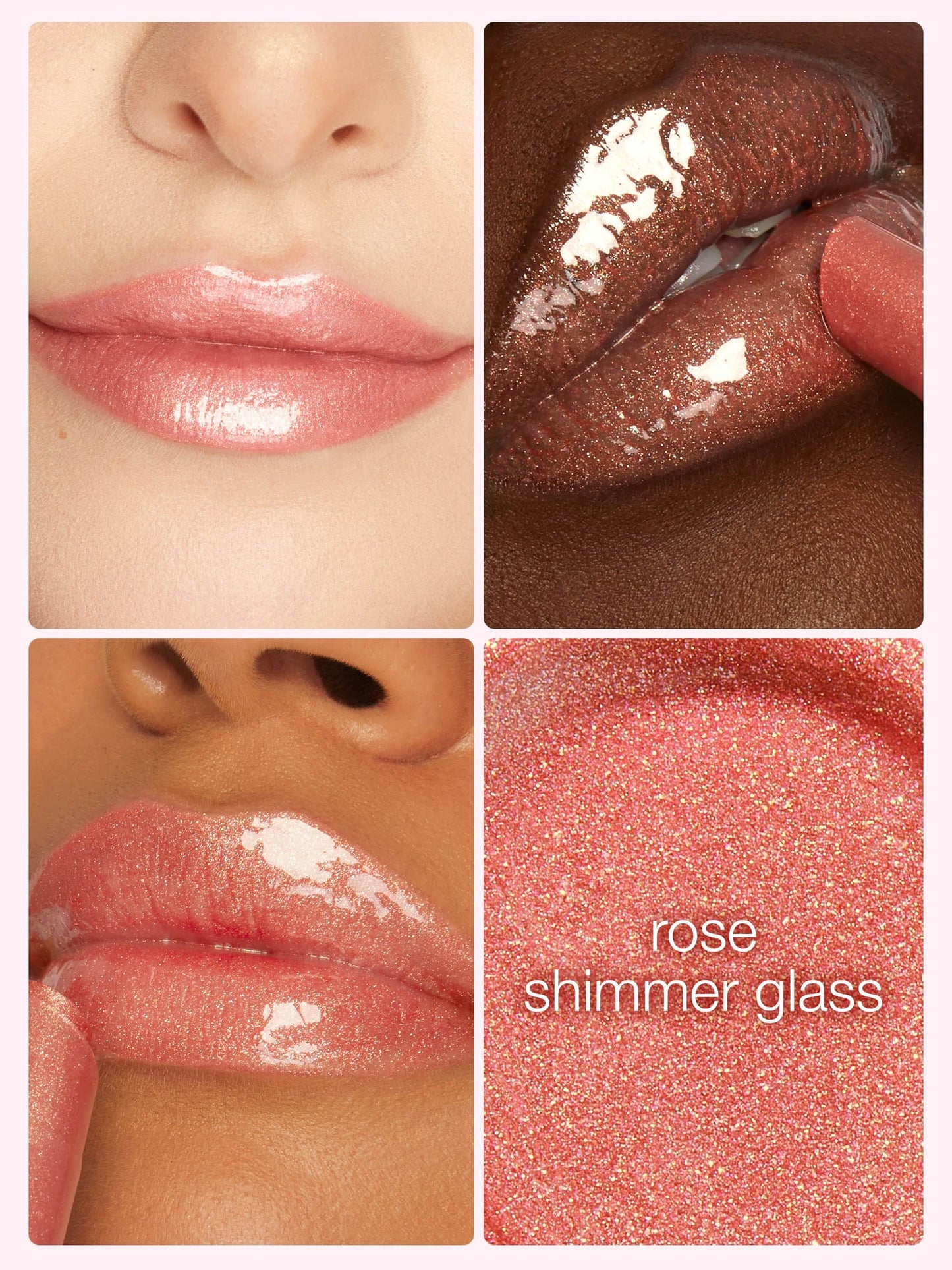 viral shimmer glass lip plump & tubing mascara duo