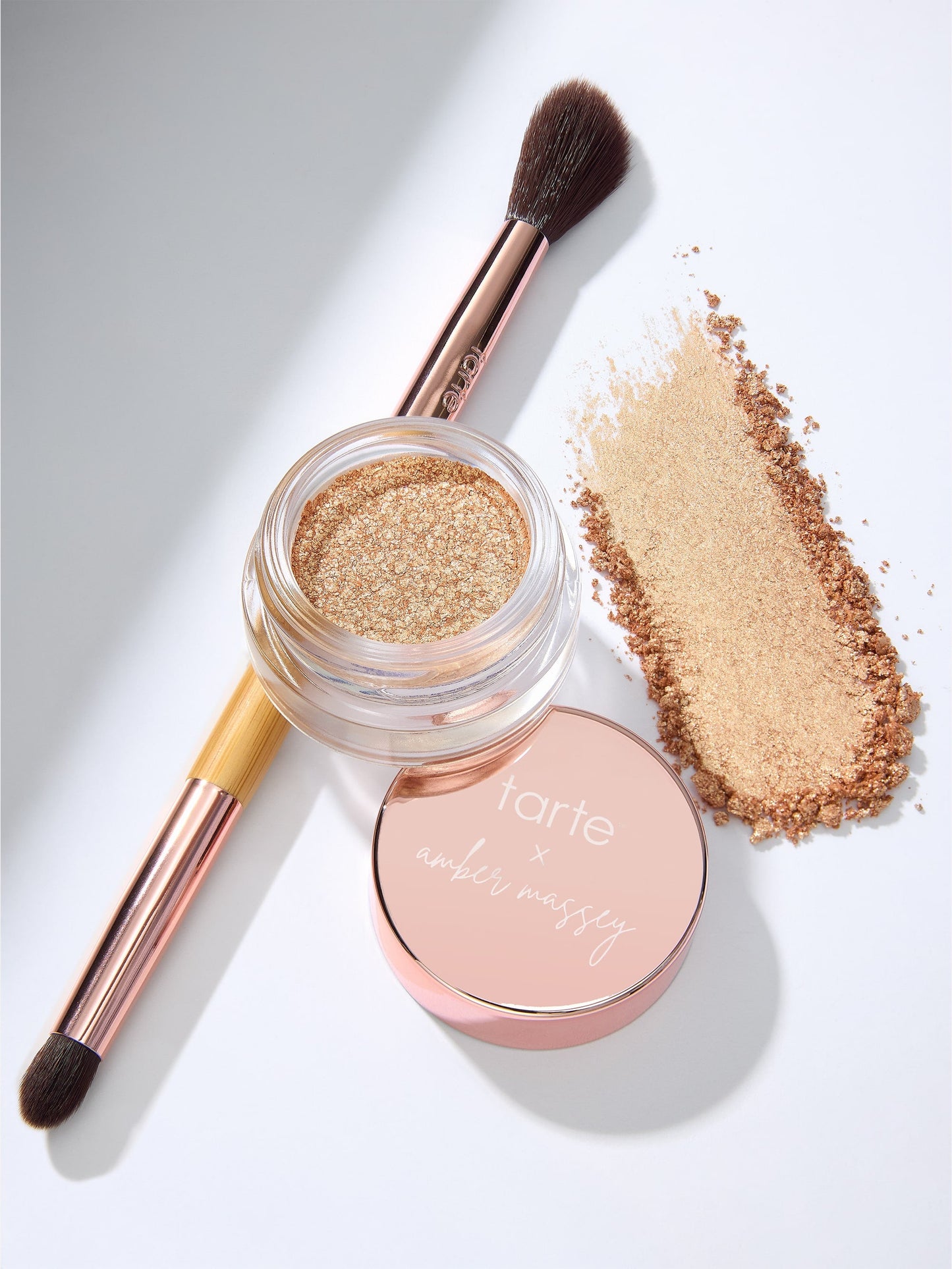 tarte™ x Amber Massey glow pot & brush