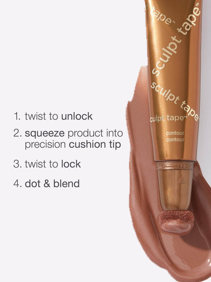 sculpt tape & brush duo