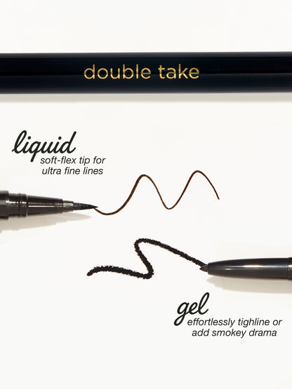 limited-edition double take eyeliner + FREE charm