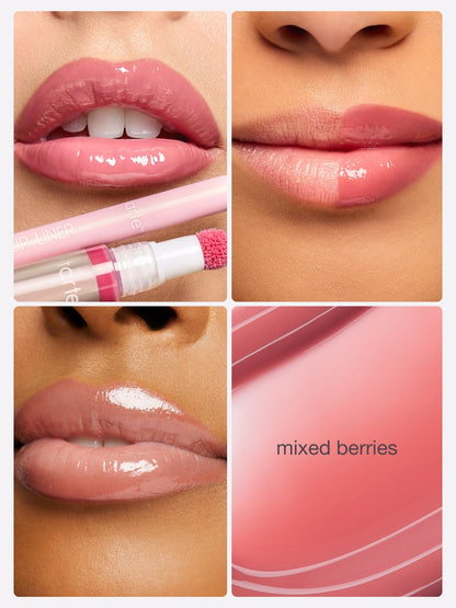 maracuja juicy lip icons plumping lip oil & liner duo