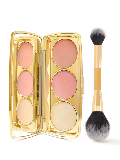 @itsmaureenkelly highlight reel cheek wardrobe + brush bundle