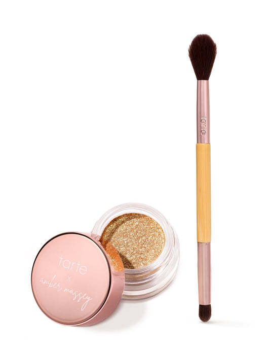 tarte™ x Amber Massey glow pot & brush