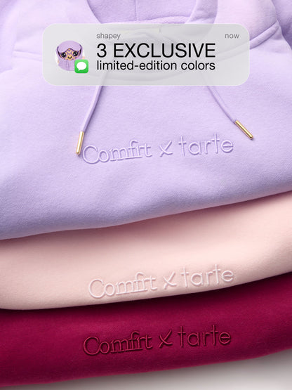 tarte x Comfrt airplane mode travel sweatpants
