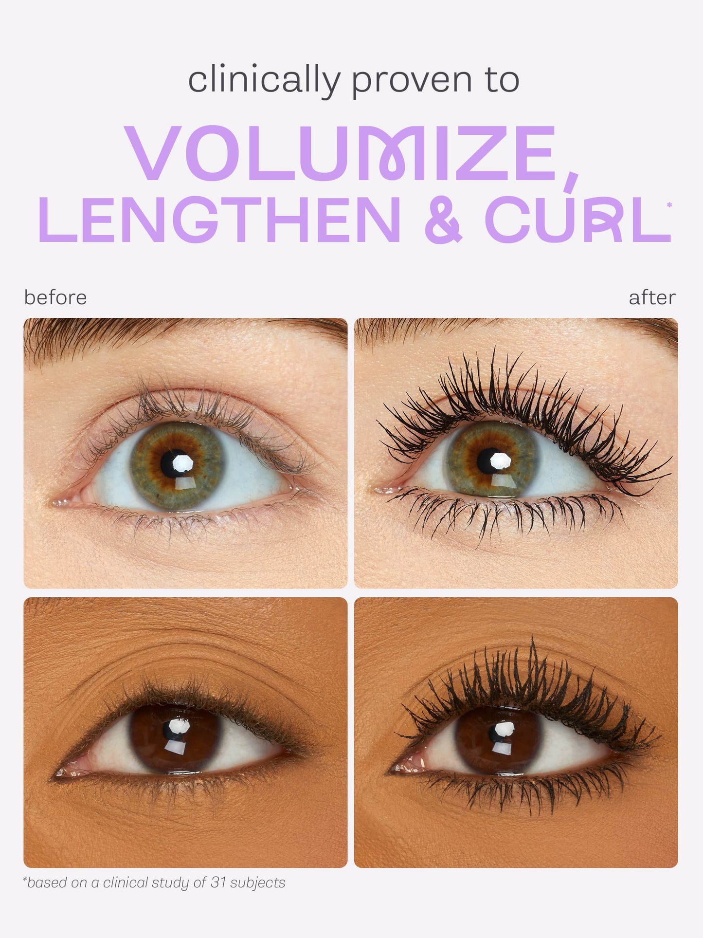 travel-size tartelette™ tubing mascara