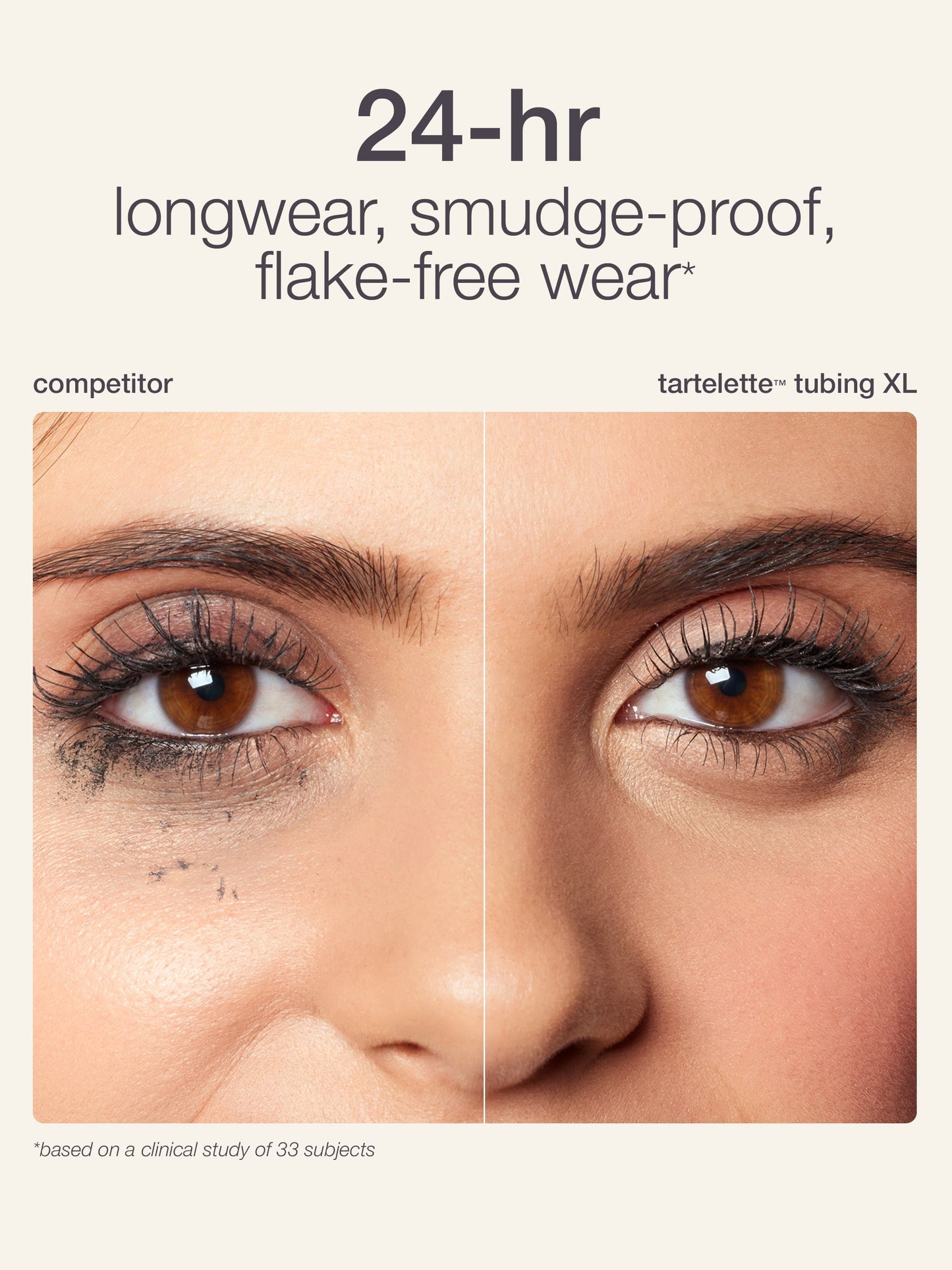travel-size tartelette™ XL tubing mascara