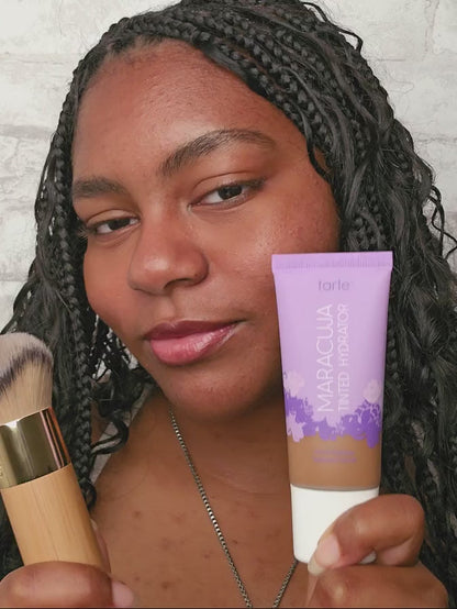 maracuja tinted moisturizer & angled complexion brush duo