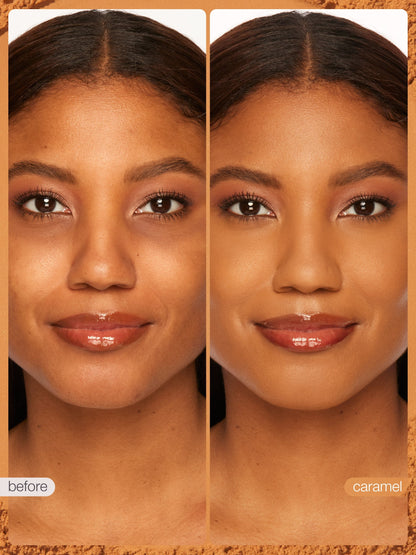 travel-size creaseless setting & brightening powder