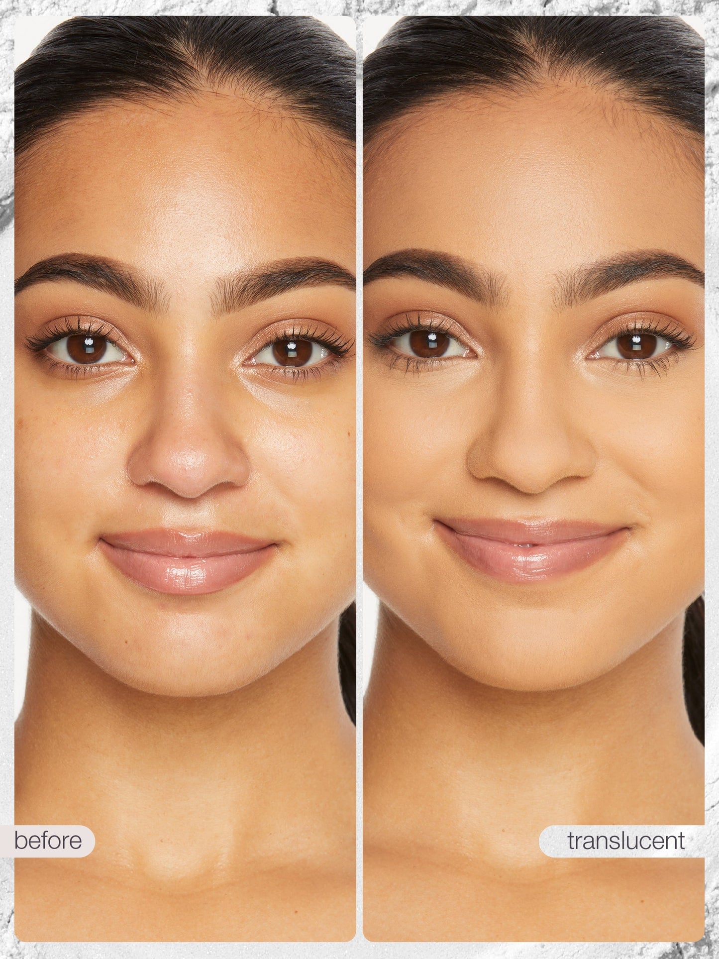 travel-size creaseless setting & brightening powder
